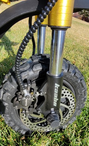 Wolf King GT Plus Puncture Resistant Off Road Tires with Forged Forks