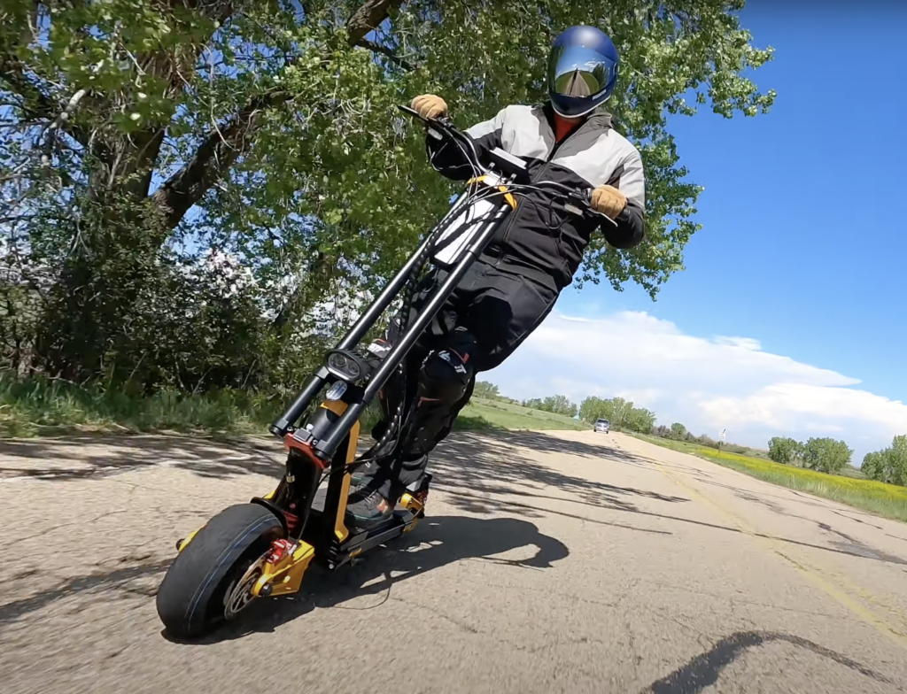 New INMOTION RS Electric Scooter Review Speeds Up To 68 Mph E