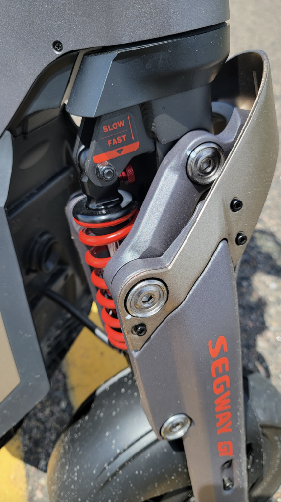 Segway GT2 adjustable hydraulic suspension double wishbone